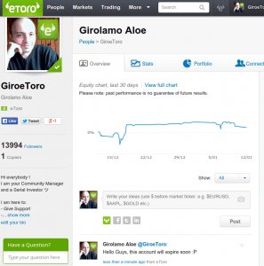 GiroeToro - My eToro Profile - Trading Forex