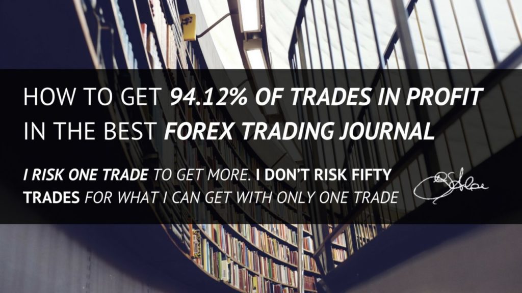 How to get 94.12% of Trades in Profit in the Best Forex Trading Journal