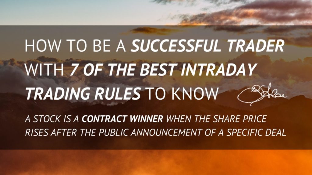 How to be a Successful Trader with 7 of the Best Intraday Trading Rules to know
